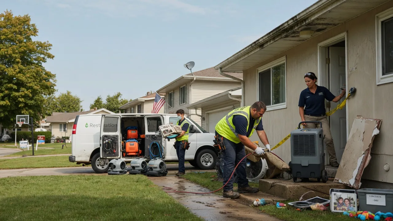 Water Damage Restoration in Snook, TX near me